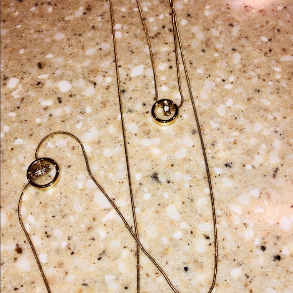 🌈 Lauren Conrad Double Chain Necklace - Picture 4 of 7